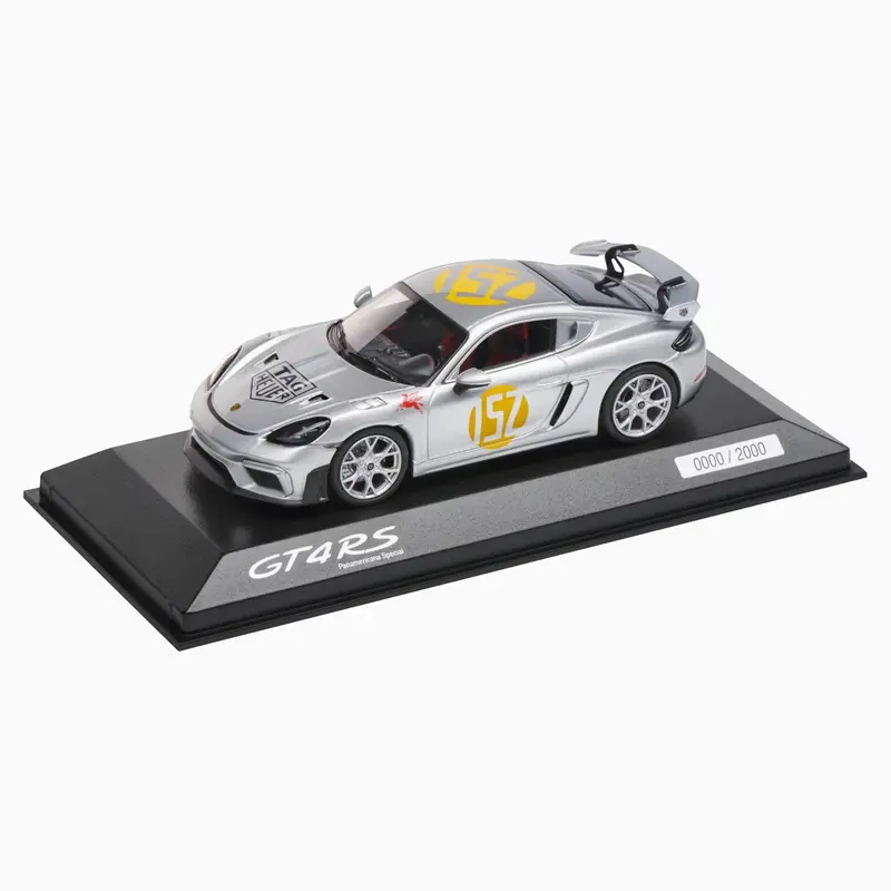 Porsche 718 Cayman Gt4 Rs (982) Panamericana Special 1:43 Scale Model Car - Limited Edition 1