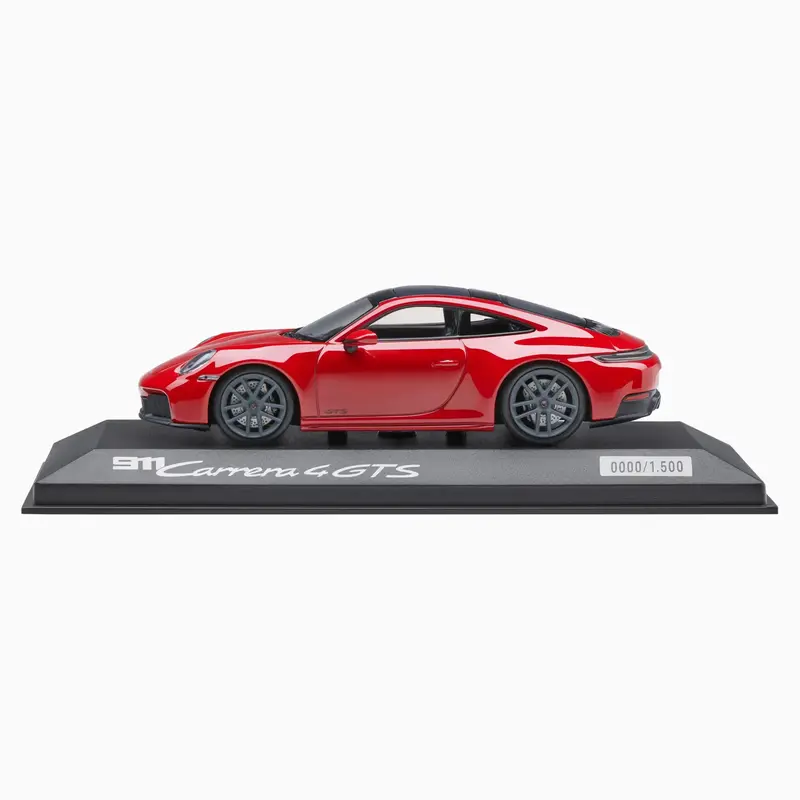 Porsche 911 Carrera 4 Gts Coupé (992.2), 1:43 Scale Model Car - Carmine Red 1