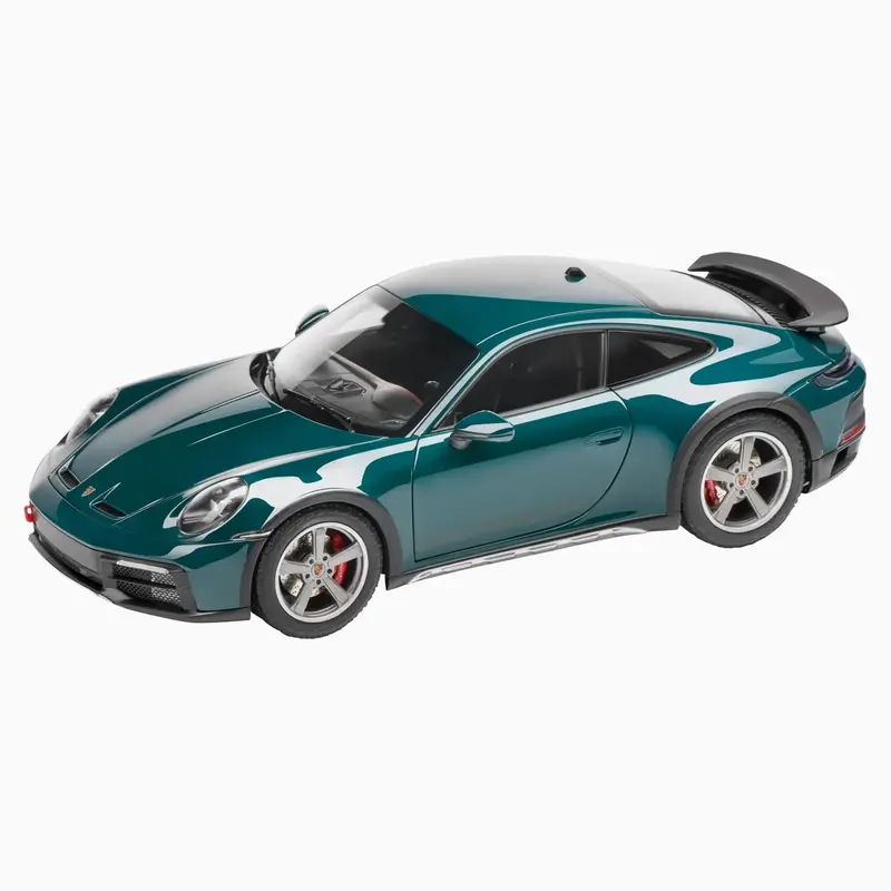 Porsche 911 Dakar (992) 1:18 Scale - Fjord Green 1