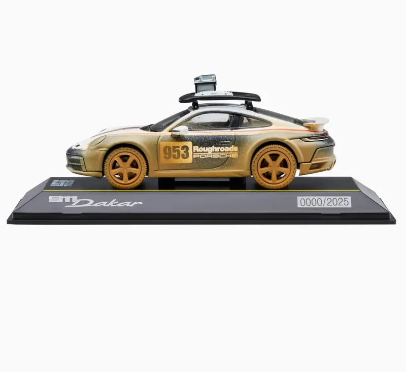 Porsche 911 Dakar (992) , 1:43 Scale Model Car - Ahead Roughroads 1