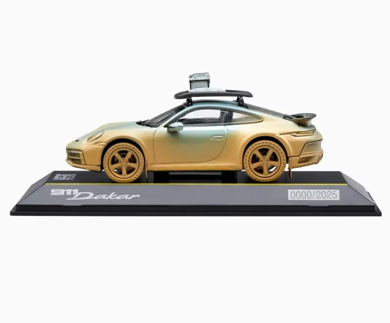 Porsche 911 Dakar (992) , 1:43 Scale, Shade Green - Ahead Roughroads 1