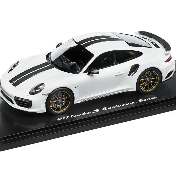 Porsche 911 Turbo S Exclusive Series 1:18 Model Car - White (Limited Edition) 1