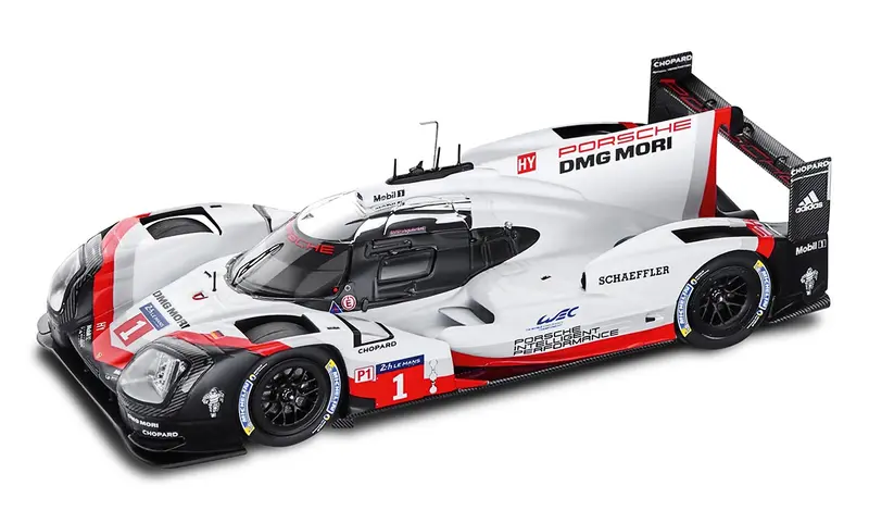 Porsche 919 Hybrid (2017) Lmp1 1:43 Model Car - Lemans, No. 1 1