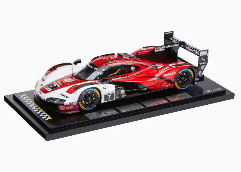 Porsche 963 Winner 24H Daytona 2025 #7, 1:18 Scale Model Car, Limited Edition 1