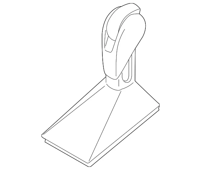 Porsche Aluminum Pdk Selector Lever - Macan I & Macan Ii 2