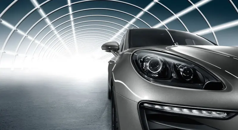 Porsche Bi-Xenon Headlights In Black, Incl. Porsche Dynamic Light System (Pdls)- Macan I 1
