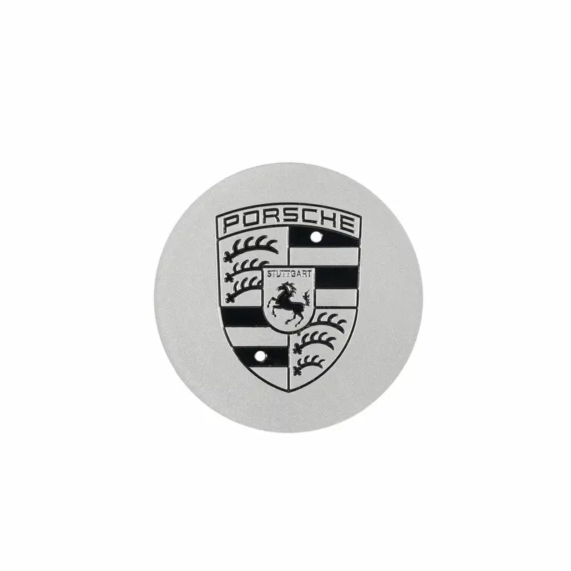 Porsche Center Cap With Crest (986) - Silver/Black 1