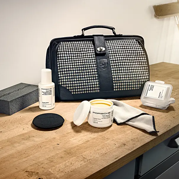 Porsche Classic Car Care Set - Houndstooth 1