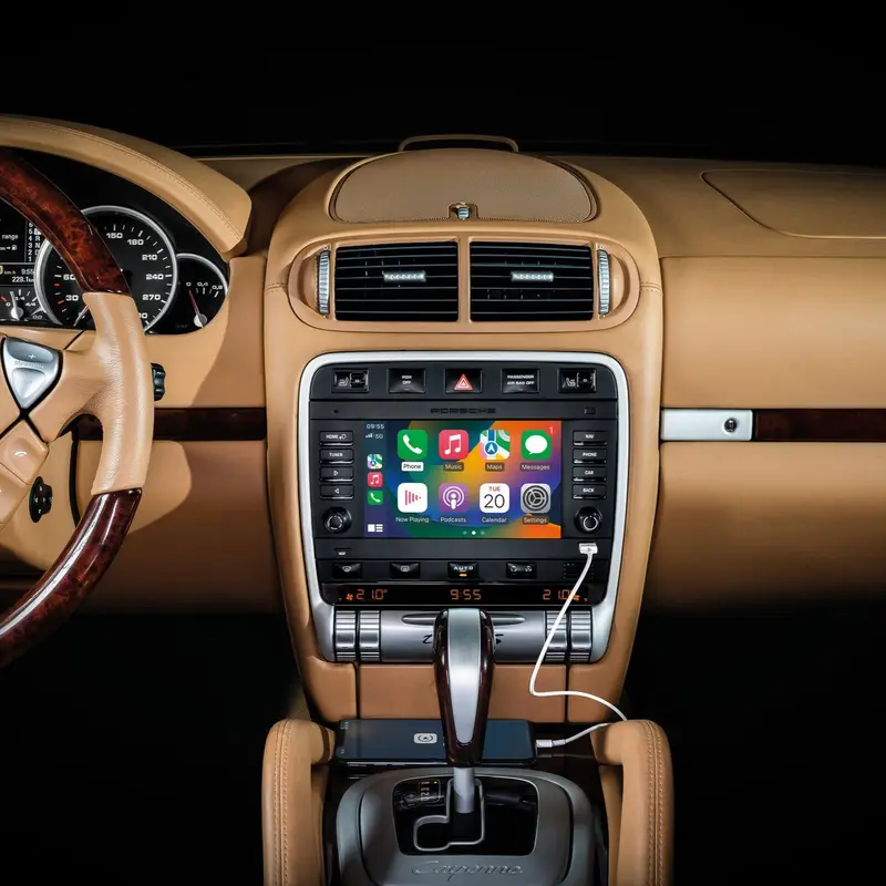Porsche Classic Communication Management Plus (Pccm+) - Classic Radio For Cayenne E1 (2003-2008) 1