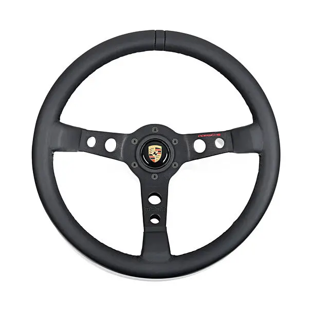 Porsche Classic Momo Performance Steering Wheel - Black Stitching 1