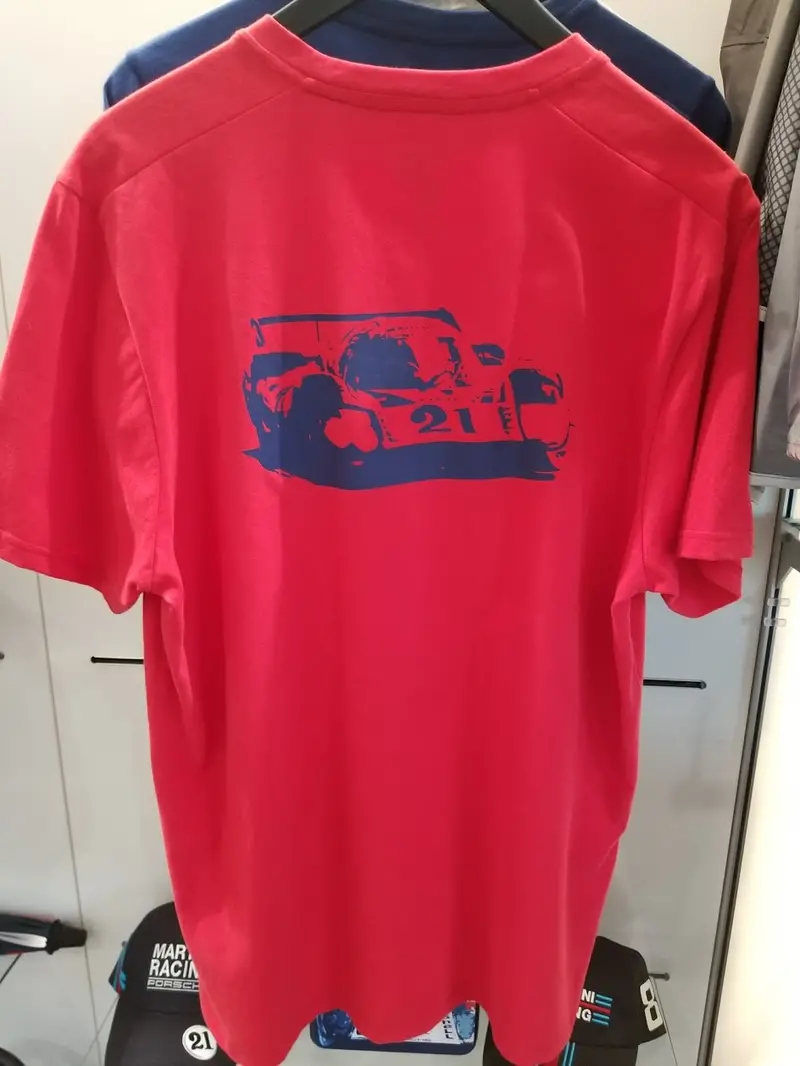 Porsche Collector's T-Shirt - Martini Racing (Red) 1