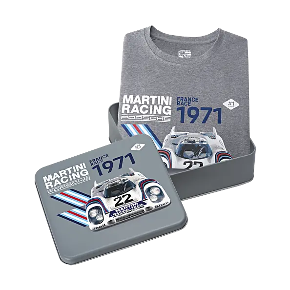 Porsche Collectors T-Shirt (Unisex) 1971 No. 21 - Martini Racing 1