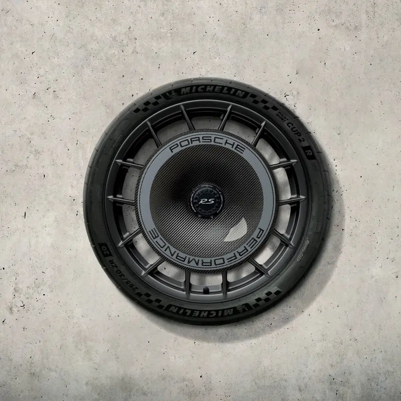 Porsche Decorative Foiling Carbon Aerodisc For Gt4 Rs 4