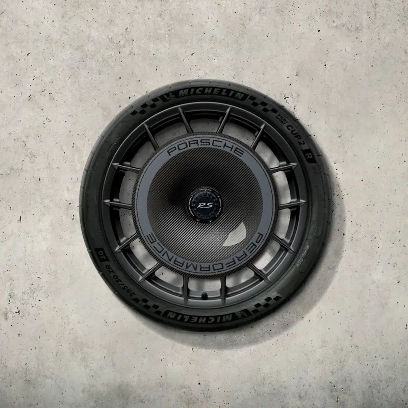 Porsche Decorative Foiling Carbon Aerodisc For Gt4 Rs 6