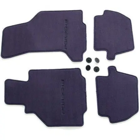 Porsche Floor Mats Set For 2002-2005 (996) 911 Cabriolet/Targa W/ Bose 2