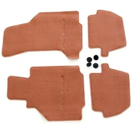 Porsche Floor Mats Set For 2002-2005 (996) 911 Cabriolet/Targa W/ Bose 3