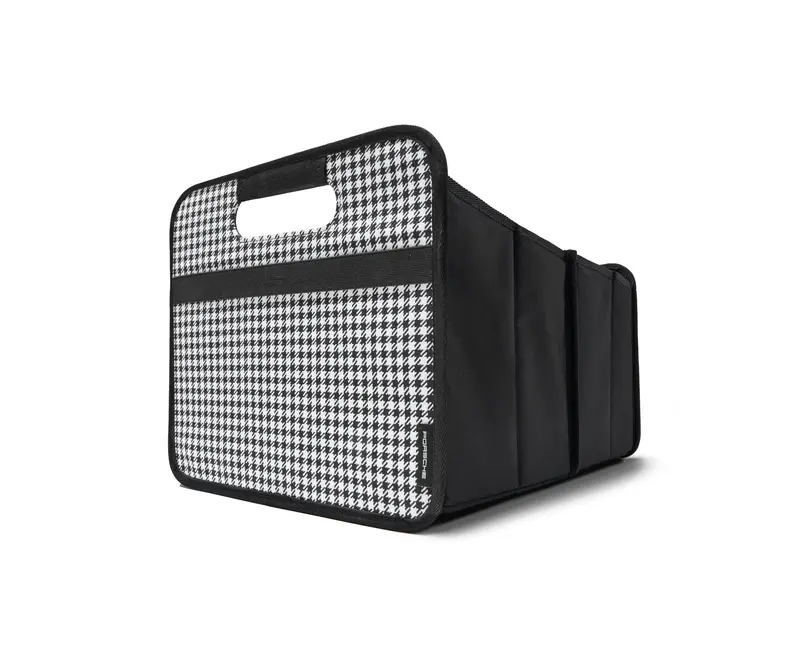 Porsche Foldable Luggage Compartment Box- Heritage (Pepita) 1