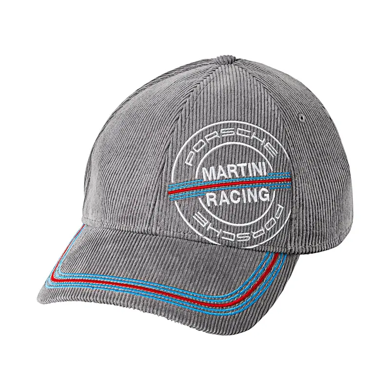 Porsche Grey Baseball Hat - Martini Racing 1