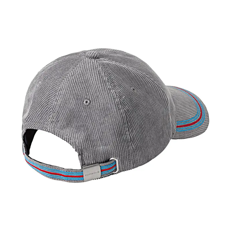 Porsche Grey Baseball Hat - Martini Racing 2