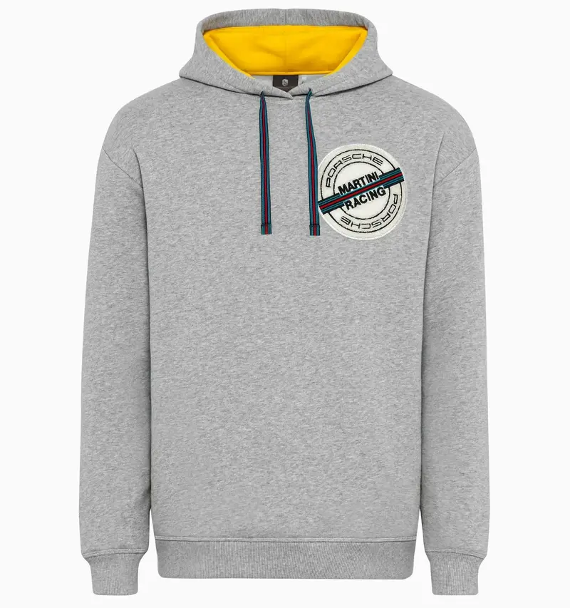 Porsche Hoodie Sweater (Grey) - Martini Racing 1