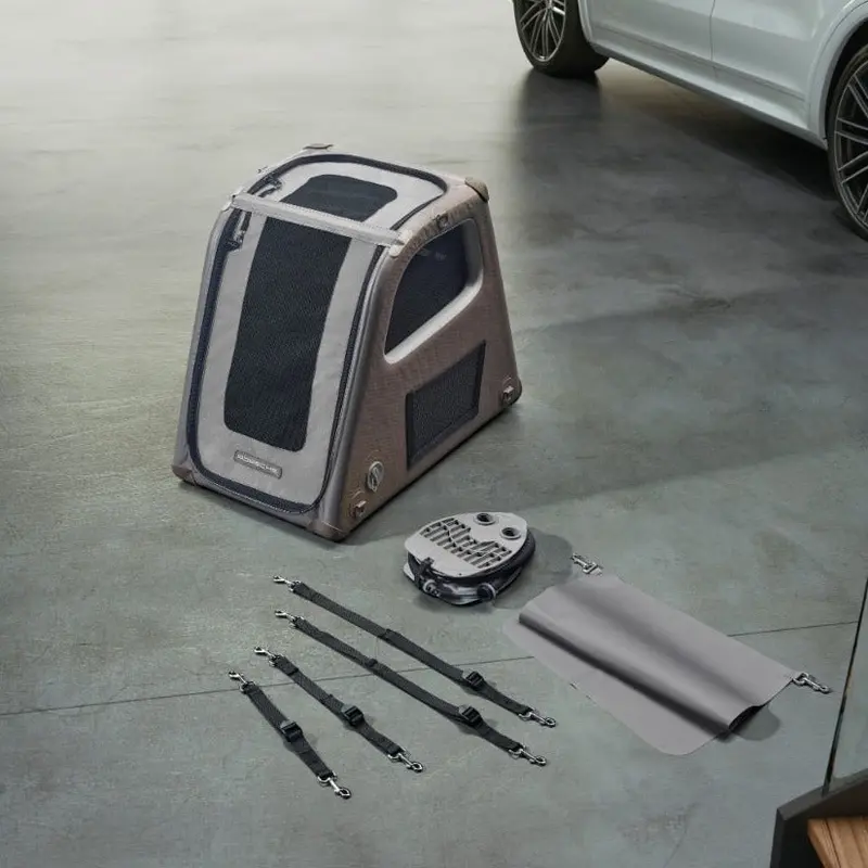 Porsche Inflatable Trunk Box For Dogs - Dog Bed 1