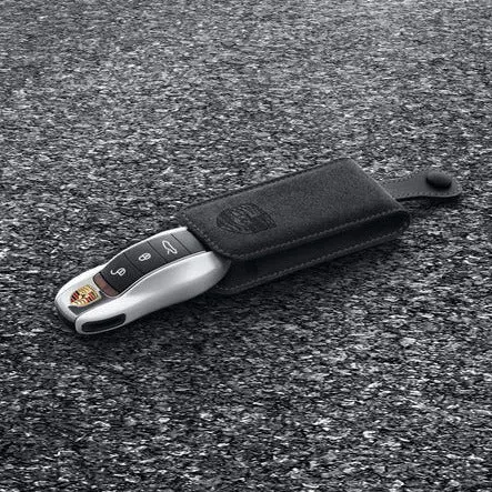 Porsche Key Pouch In Alcantera 1