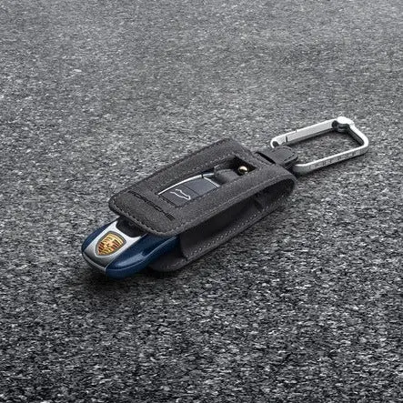 Porsche Key Pouch In Alcantera (G2) 1