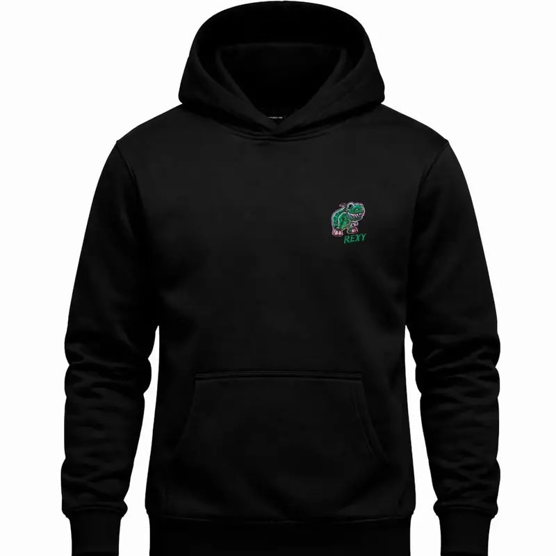 Porsche Kids Rexy Hoodie (Black) - Ao Racing 1