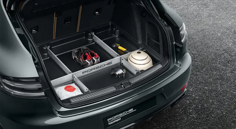 Porsche Luggage Compartment Liner With Variable Organiser System-Macan Ii 1