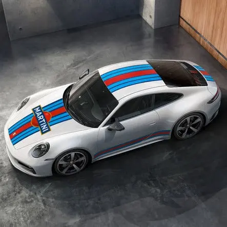 Porsche Martini Racing Decorative Sticker Set - Gt3 Touring (992) 1