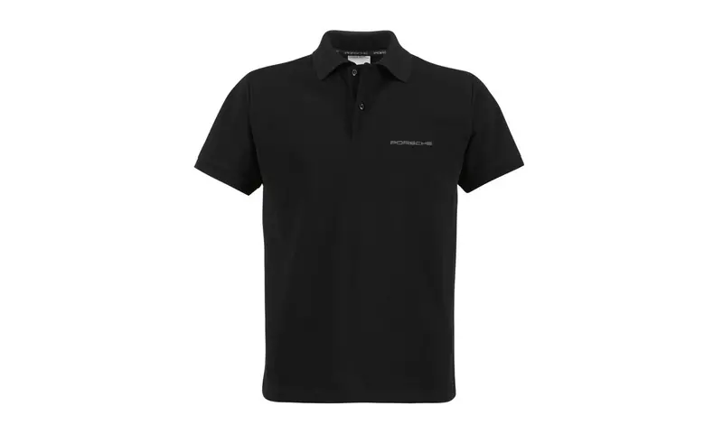 Porsche Men's Classic Polo - Black 1
