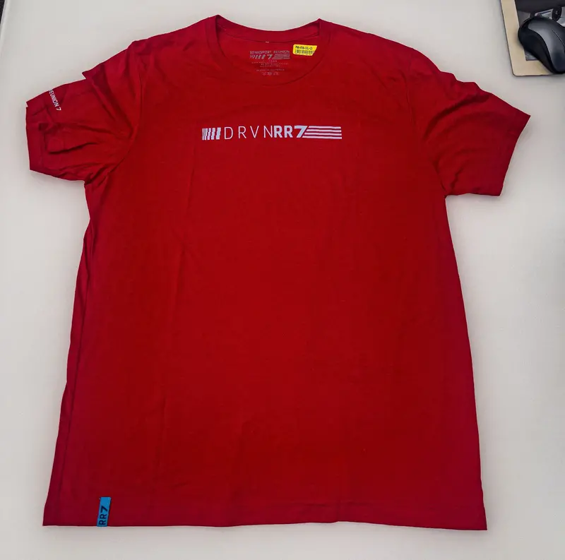 Porsche Men's Driven Tee (Red) - Rennsport Reunion 7 1