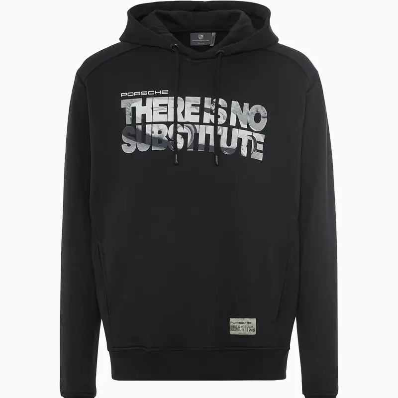 Porsche Men's Hoodie (Black) - There Is No Substitute 1