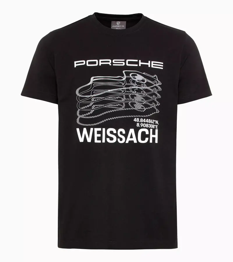 Porsche Men's T-Shirt (Black) - Weissach 1