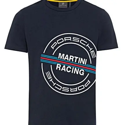 Porsche Men's T-Shirt (Blue) - Martini Racing 1