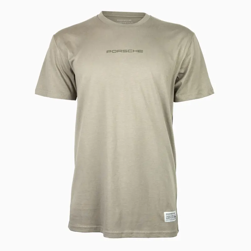 Porsche Men's T-Shirt (Eucalyptus) - There Is No Substitute 1