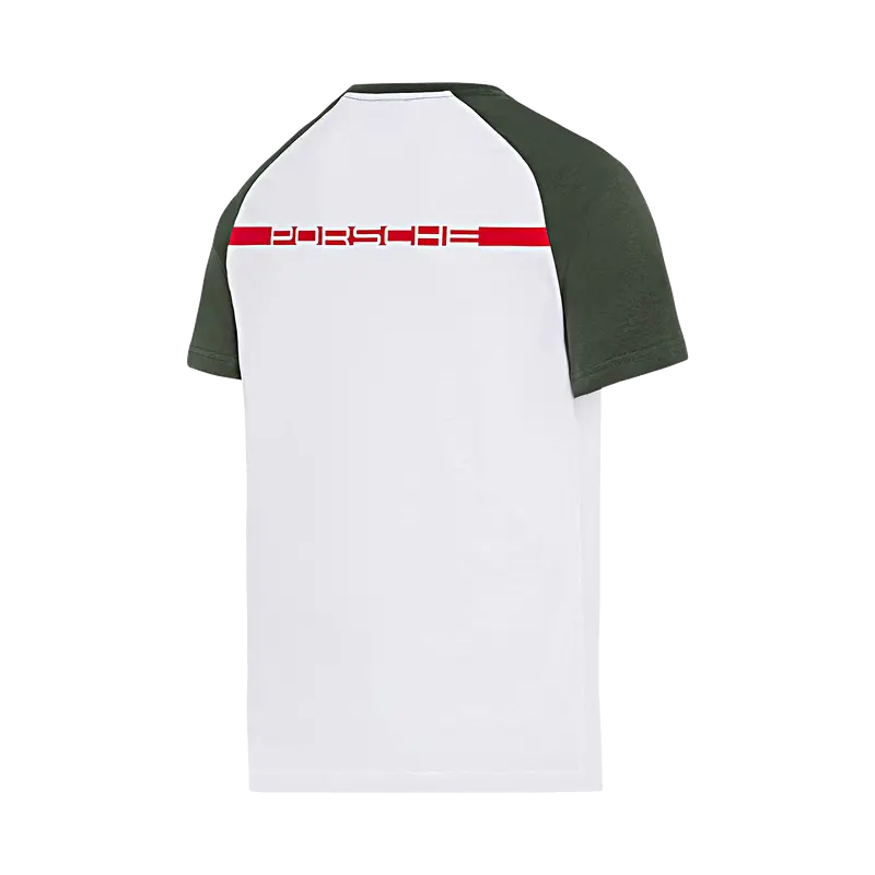 Porsche Mens T-Shirt (Green) - Carrera Rs 2.7 2