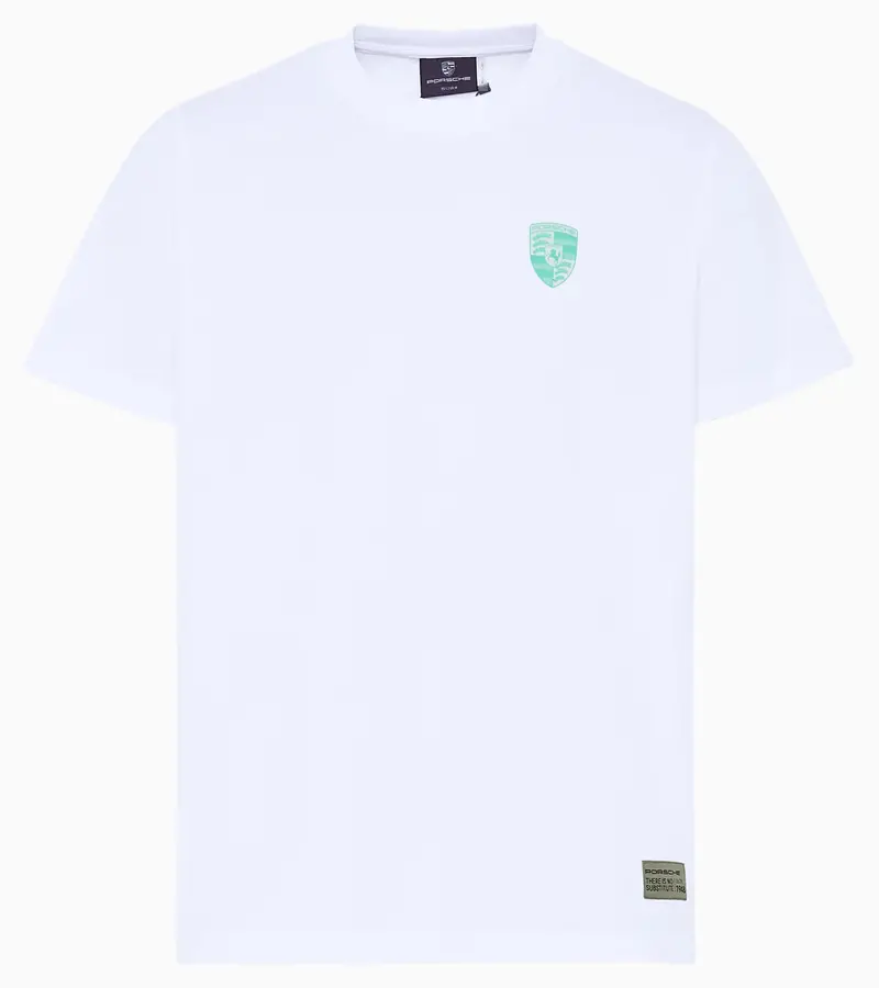 Porsche Men's T-Shirt (White) - There Is No Substitute 1