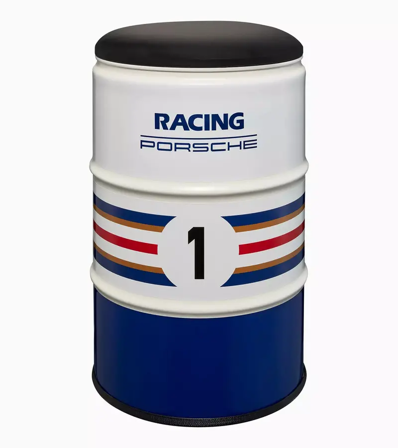 Porsche Oil Barrel Drum Stool 4