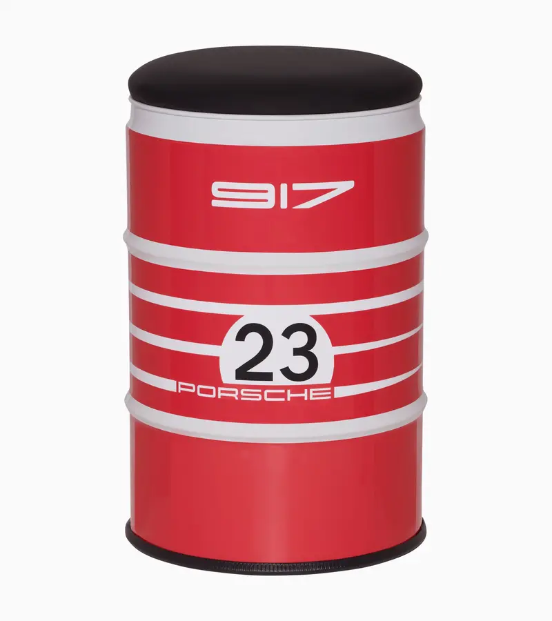 Porsche Oil Barrel Drum Stool 5