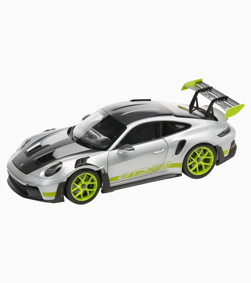 Porsche Openable 911 Gt3 Rs (992) 1:18 Scale - Gt Silver 2