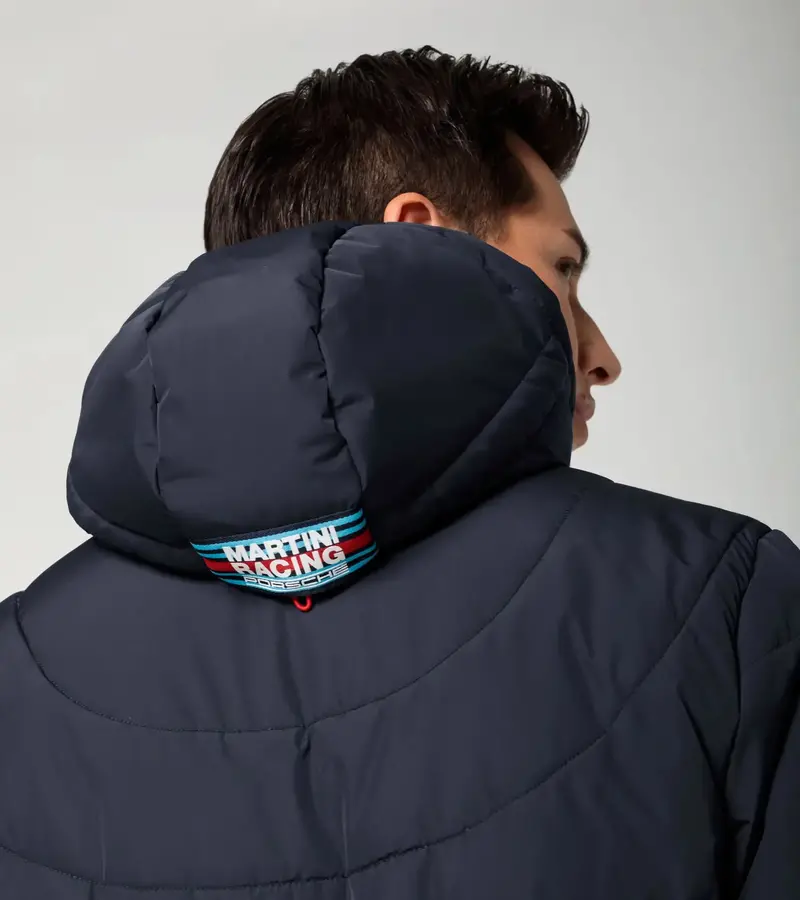 Porsche Quilted Jacket (Blue) – Martini Racing 5