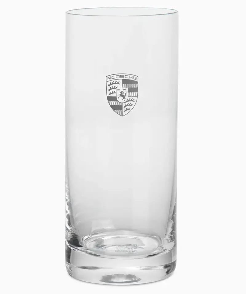 Porsche Set Of 2 Long Drink Glasses - Crest 1