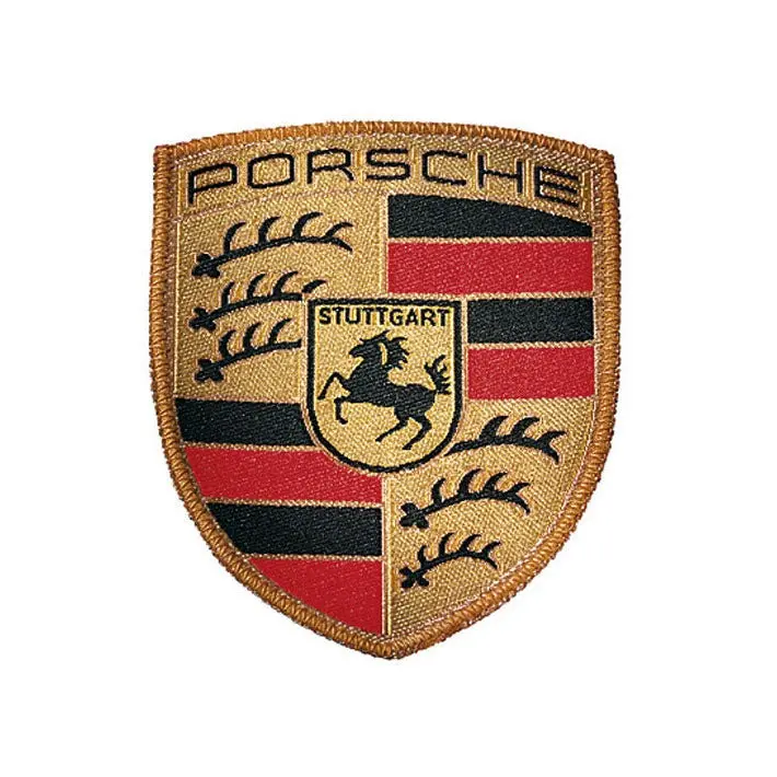 Porsche Sew On Crest Patch 1