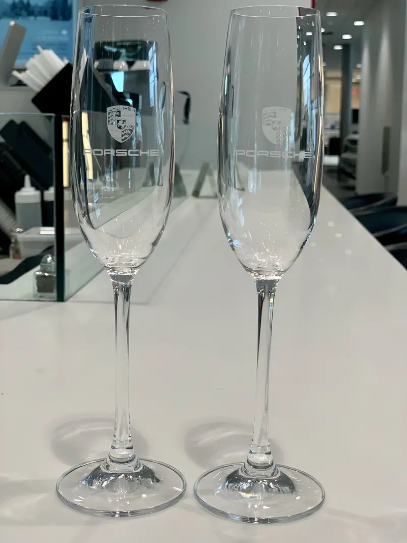 Porsche Sparkling Drink Glass Set 1