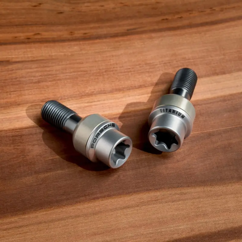 Porsche Titanium Wheel Bolts 1