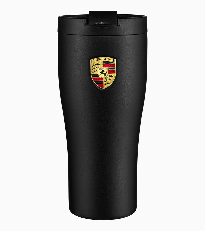 Porsche Travel Mug - Matte Black 1