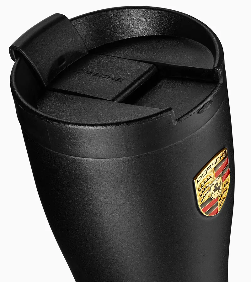 Porsche Travel Mug - Matte Black 2