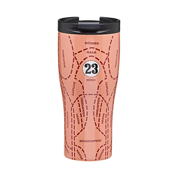 Porsche Travel Mug - Pink Pig 1