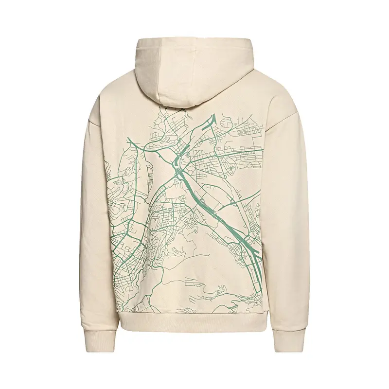Porsche Unisex Hoodie (Beige) - Cayenne Electric Urban 2